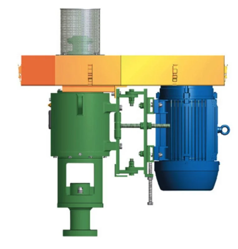 ULT PCP drive head with motor
